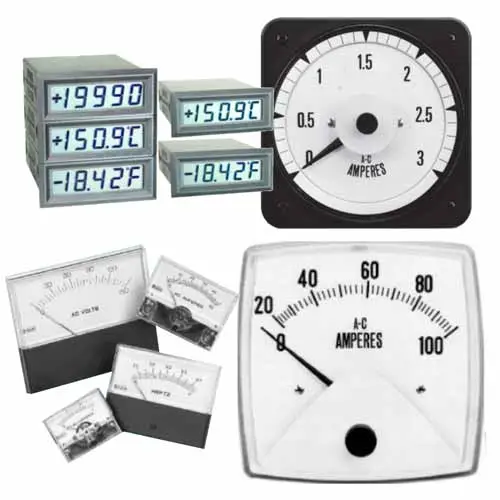 Product Category Analog & Digital Meters