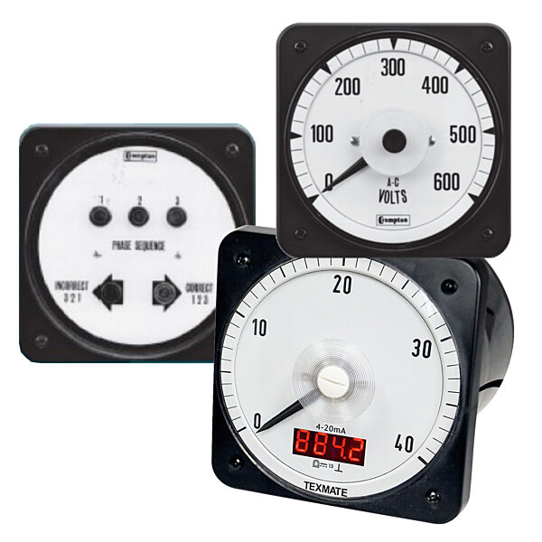 Analog Switchboard Meters