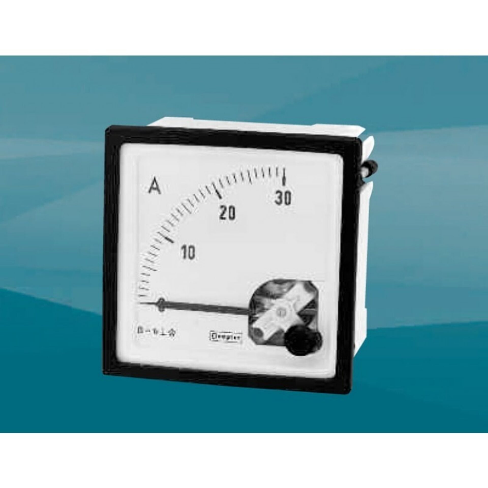 Series E243 (72 x 72 mm) Long Scale DIN Panel DC Ammeters
