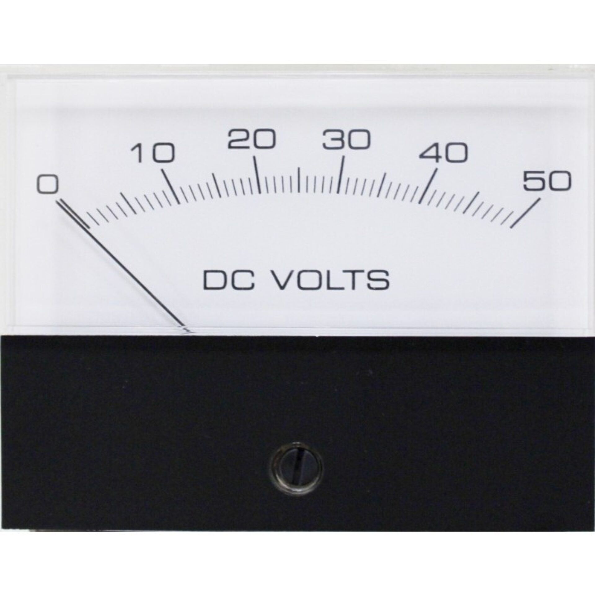 HST-125, 4.5" Rectangular AC or DC Analog Panel Meter