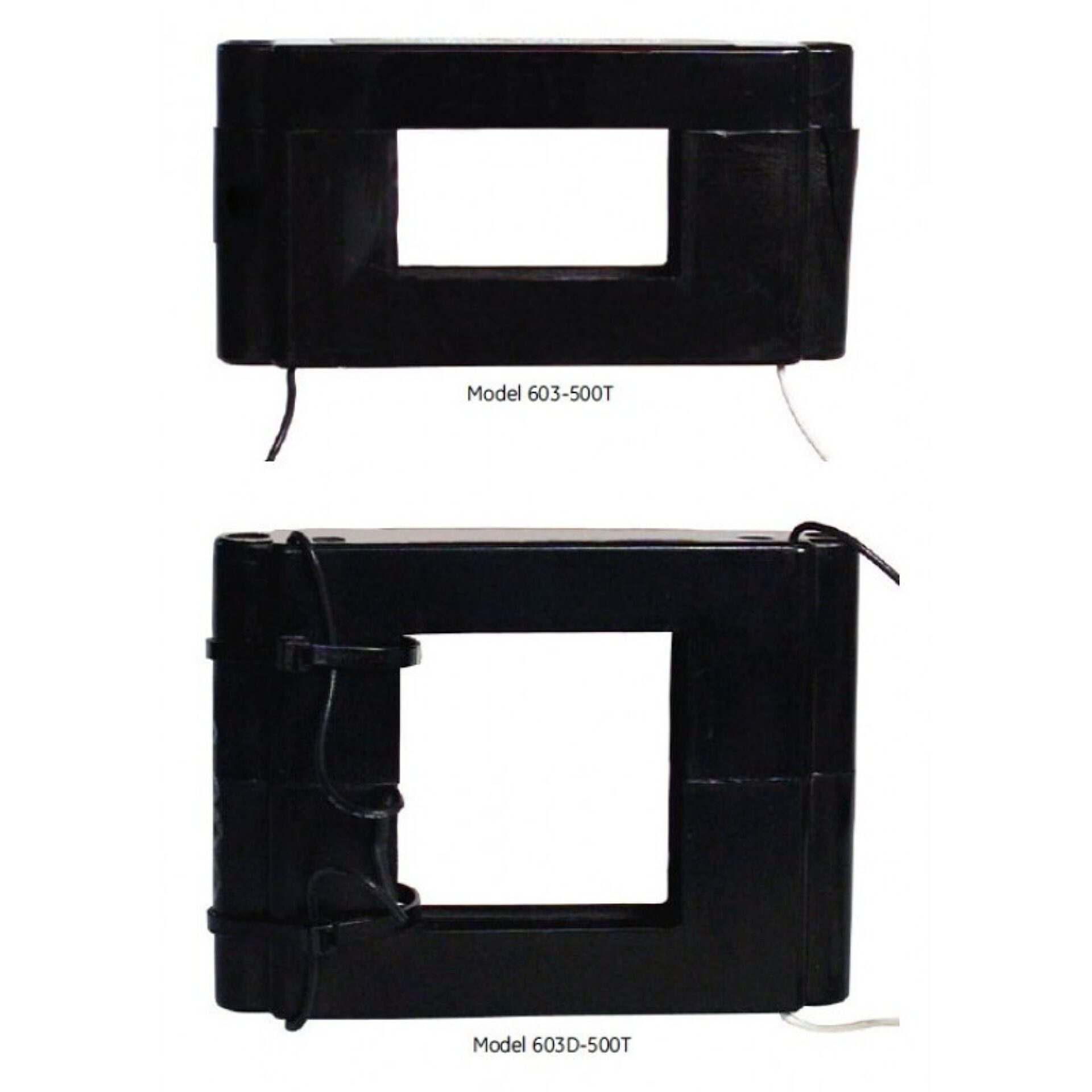 Models 603-500T & 603D-500T Split Core Current Transformer
