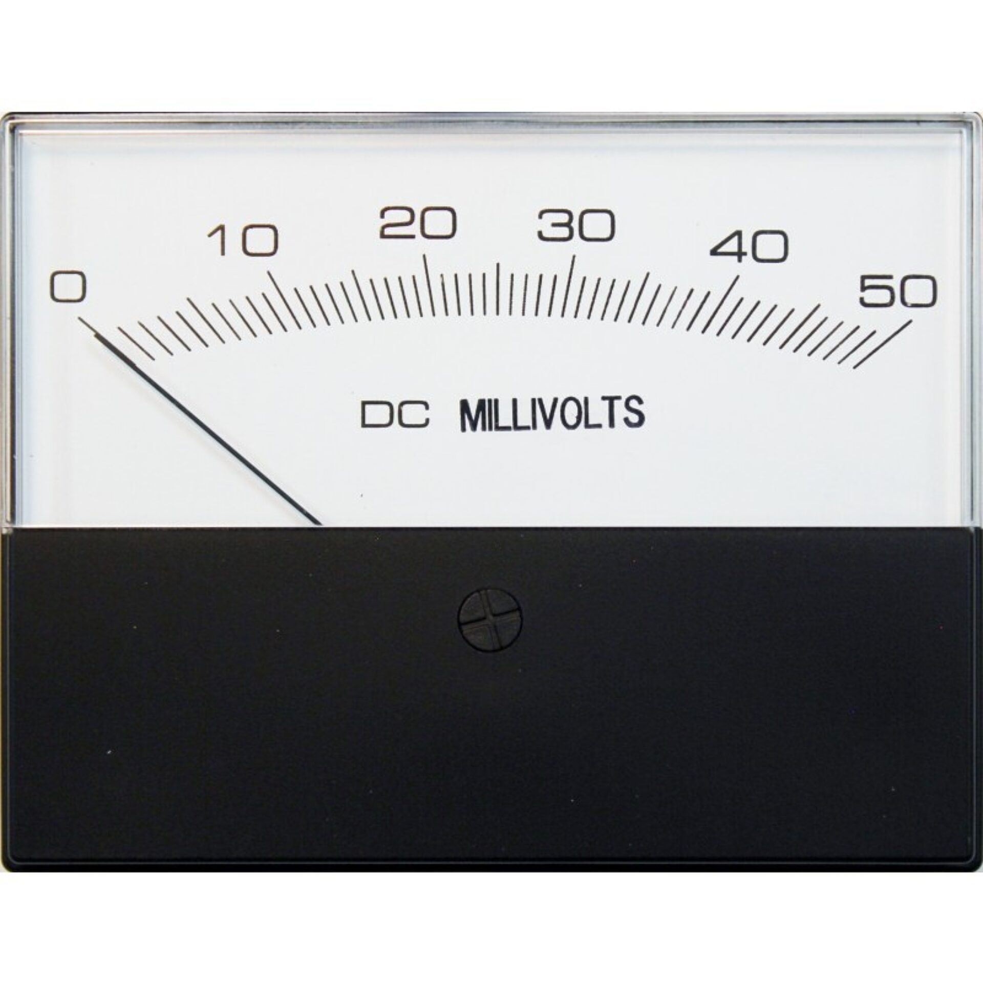 HST-94, 3.5" Rectangular AC or DC Analog Panel Meter