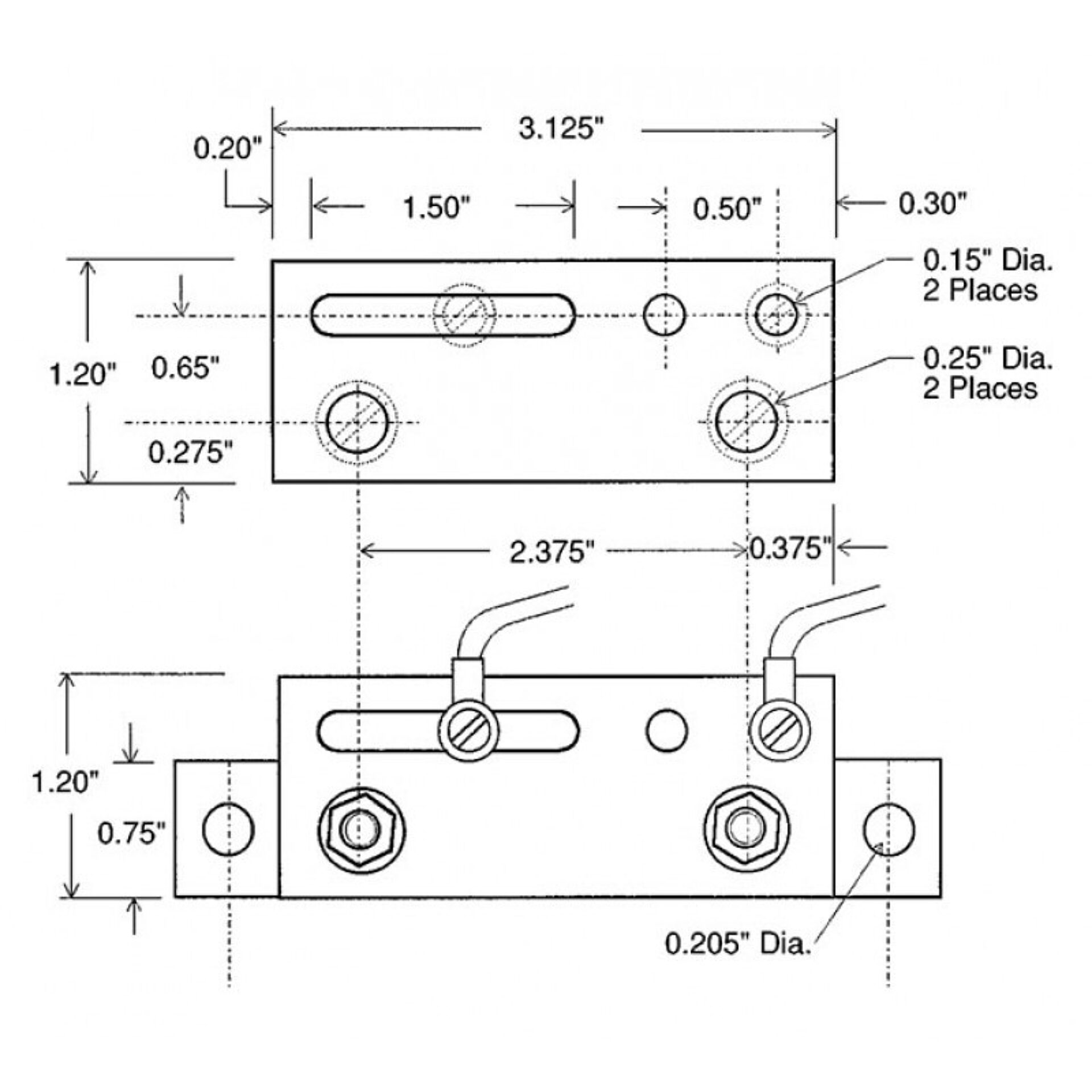 Type ASB - Printed Circuit Board and Adjustable Shunts