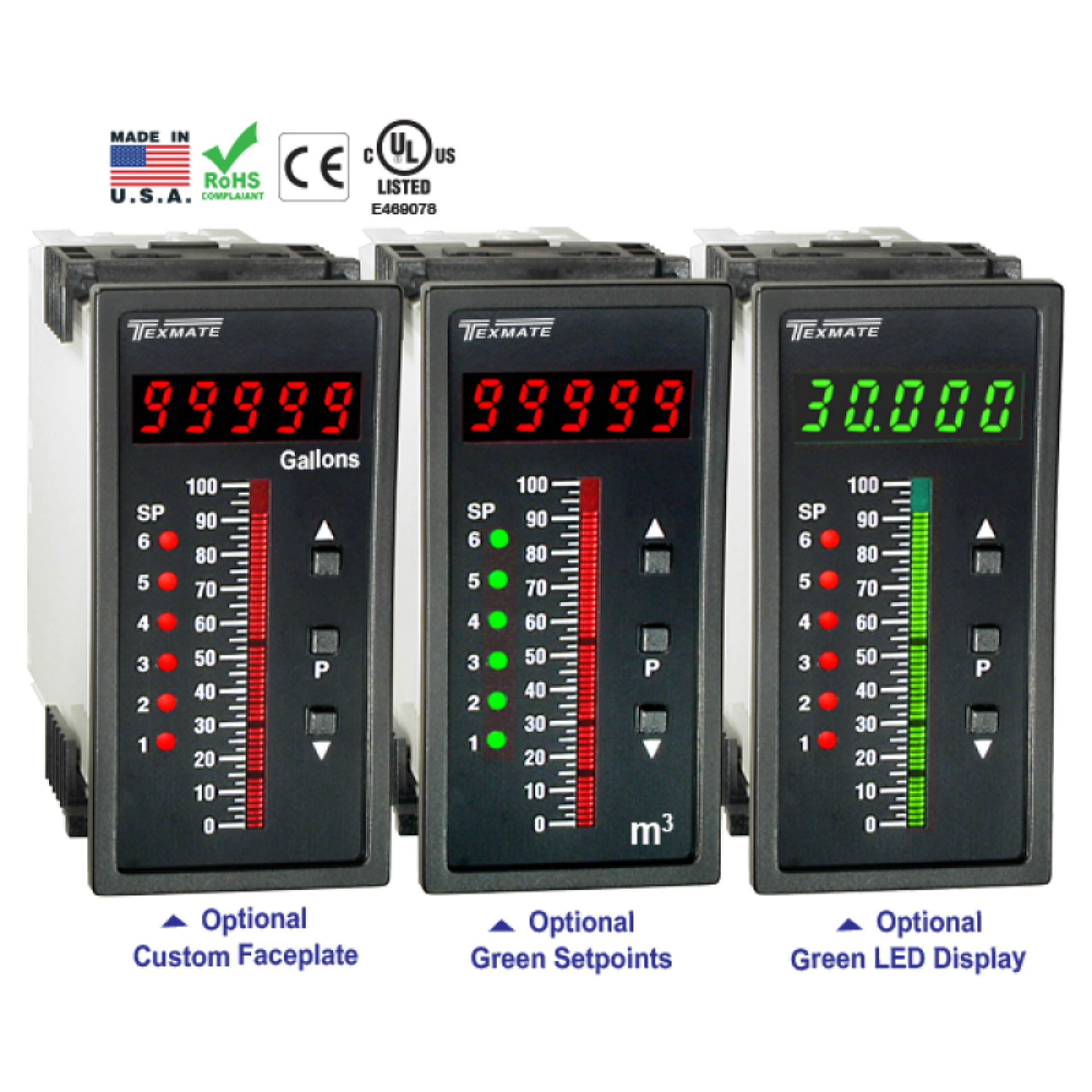 Model DI-50EB51 & DI-50TB51 Digital Programmable Meter Controllers