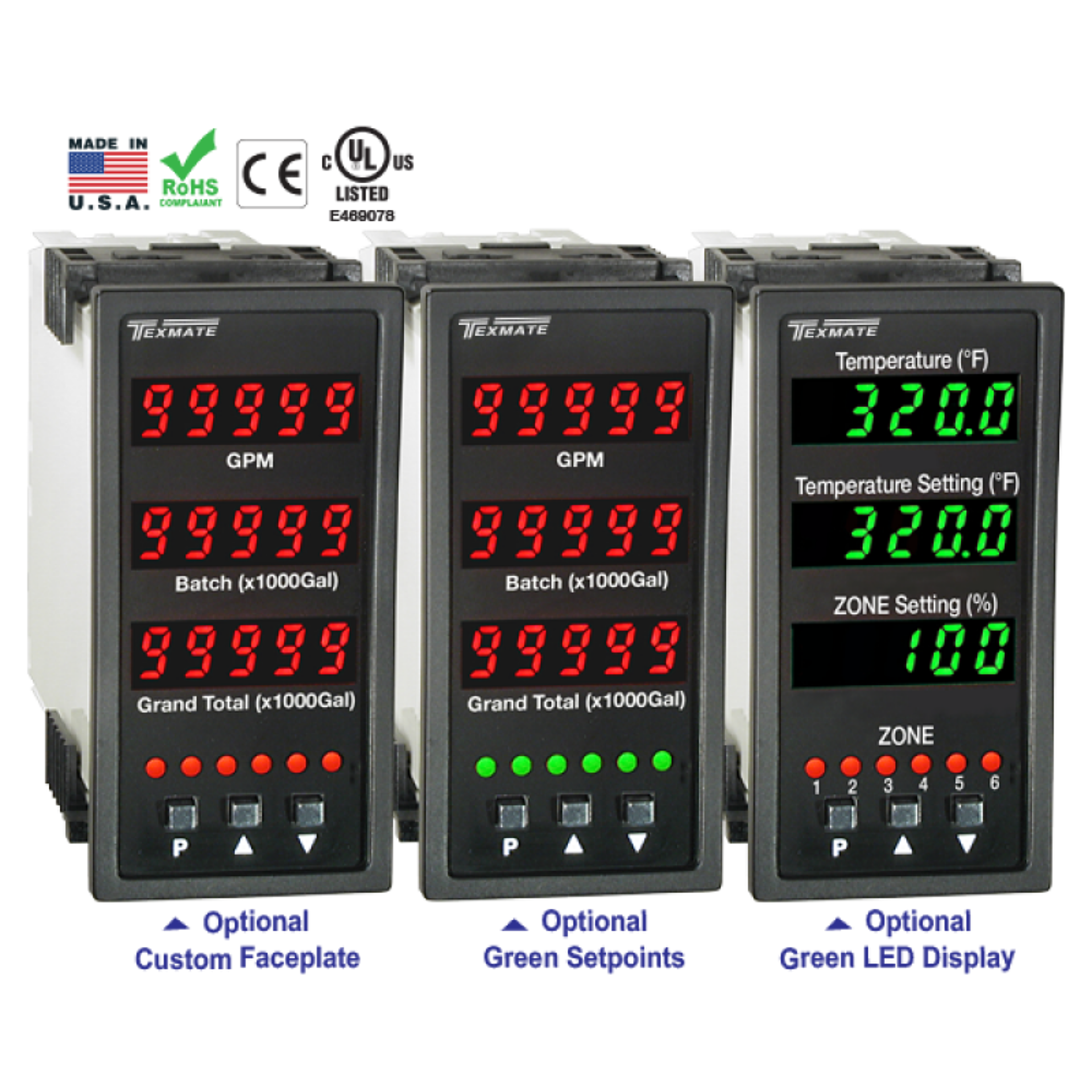 Model DI-503E & DI-503T Digital Programmable Meter Controllers