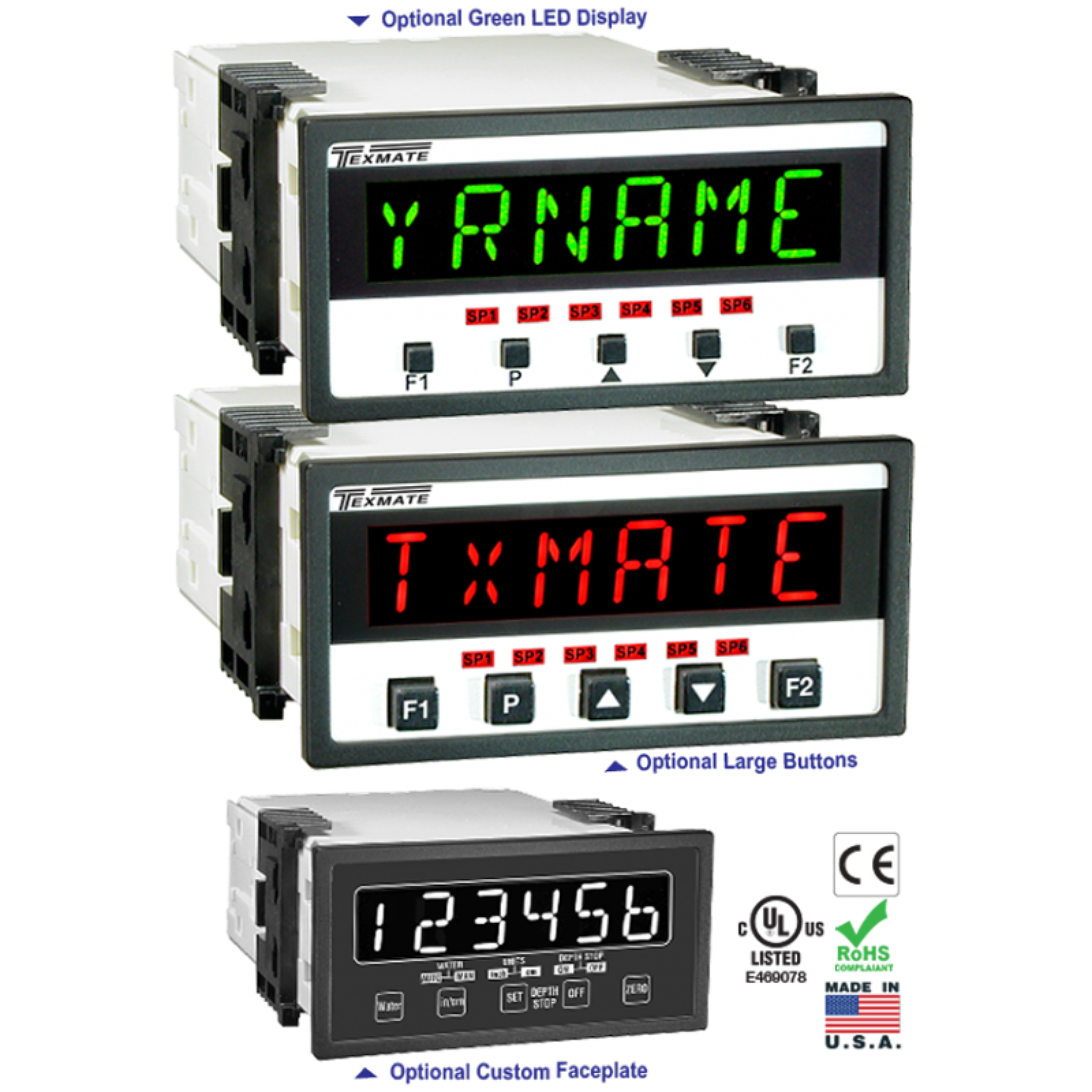 Model DI-60AT5C Digital Programmable Meter Controller