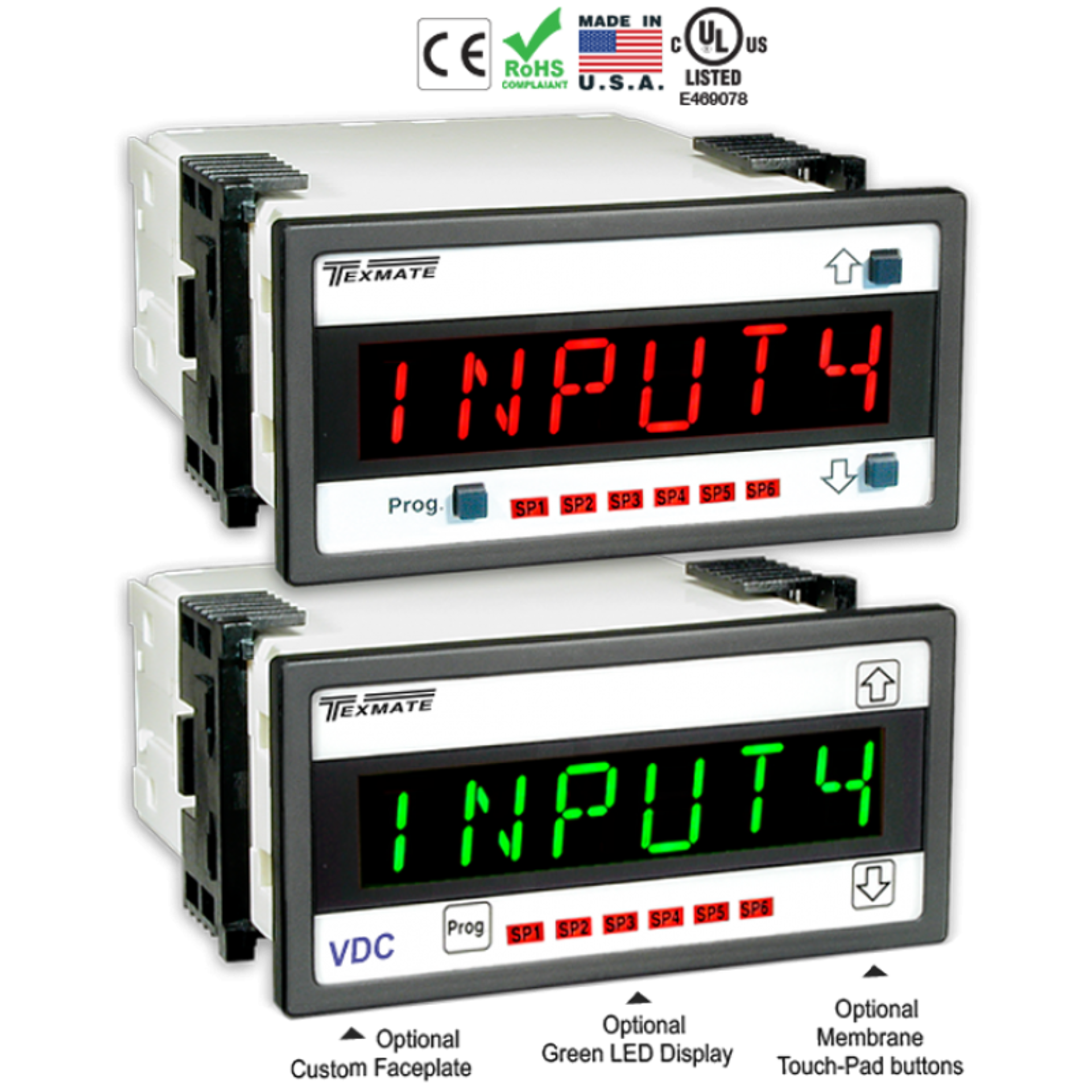 Model DI-60AE & DI-60AT Digital Programmable Meter Controllers