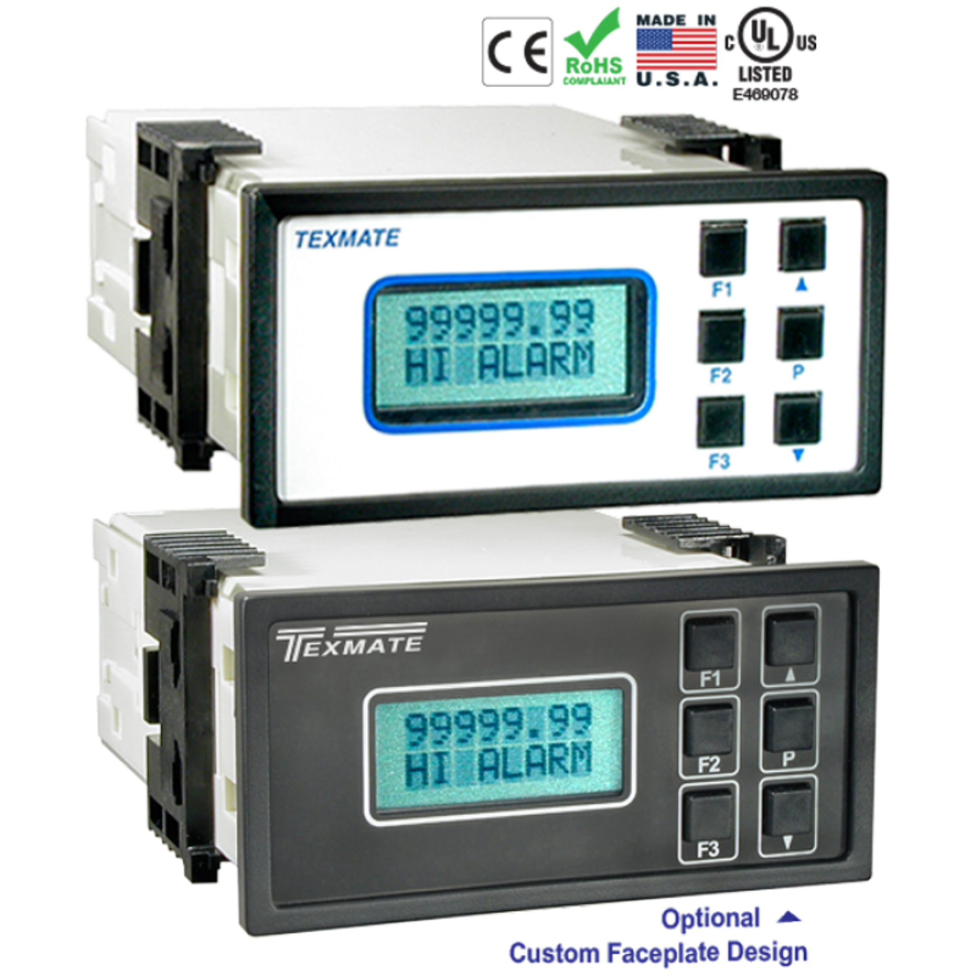 Model DI-802XAT and DI-802XAE Programmable Digital Meter Controllers