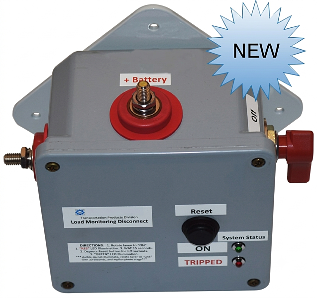 12VDC Load Monitoring Battery Disconnect Switch