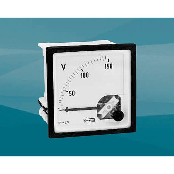 Series E244 (96 x 96 mm) Long Scale DIN Panel DC Voltmeters