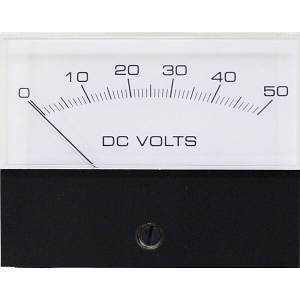 HST-125, 4.5" Rectangular AC or DC Analog Panel Meter