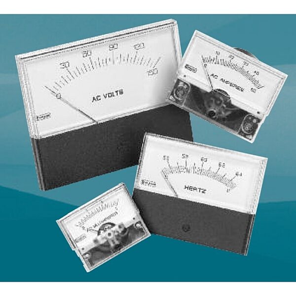 Challenger Analog Panel Meters - DC Ammeters