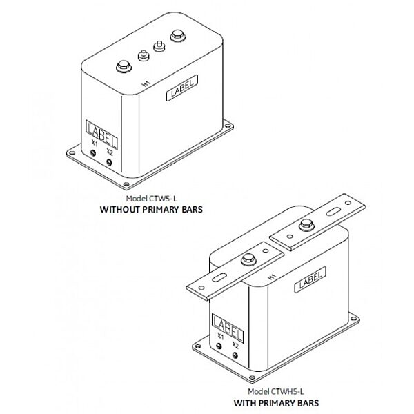Models CTW5-L-110 & CTWH5-L-110 Medium Voltage Current Transformer