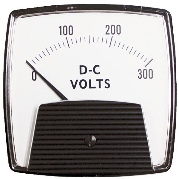 HST-90U, 3.5" Rectangular, AC or DC Analog Panel Meter