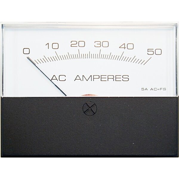 HST-75, 2.5" Rectangular AC or DC Analog Panel Meter