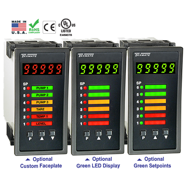 Model DI-50EAN6 & DI-50TAN6 Digital Programmable Meter Controllers