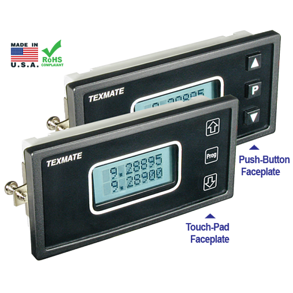 Model SD-802XAI 4-20mA Loop Powered Dual Display Meter with Dual Totalizer