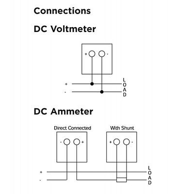 240 series din moving coil dc ammeters voltmeters 3 1