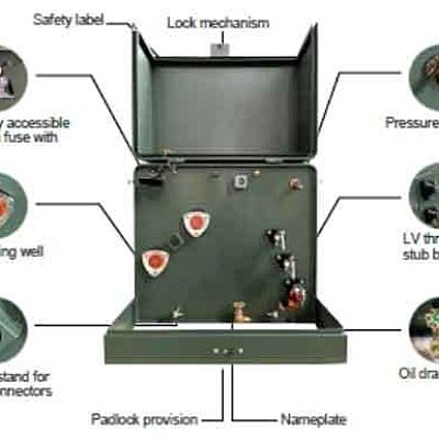 Single phase pad mounted transformer2