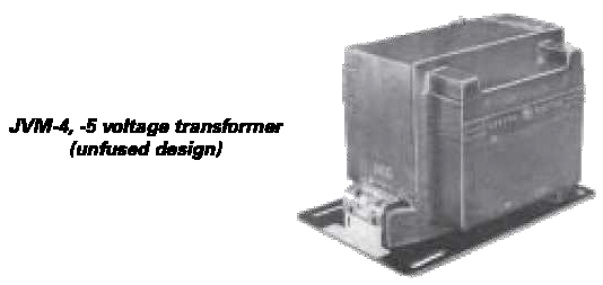 Model JVM-4 Indoor Voltage Transformer