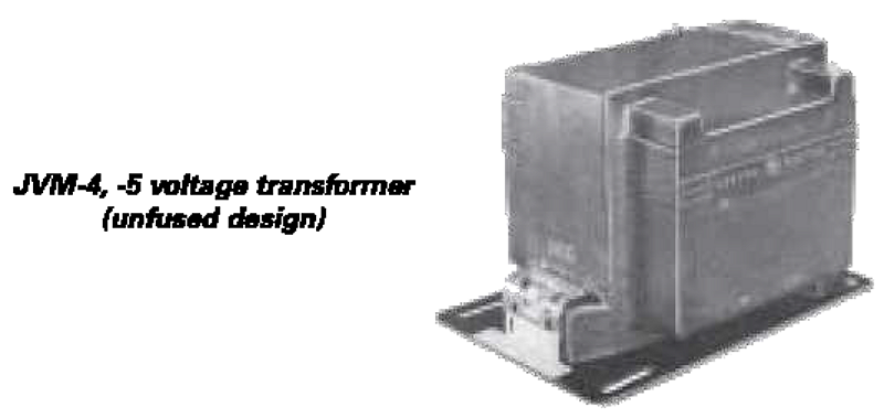 Model JVM-4 Indoor Voltage Transformer