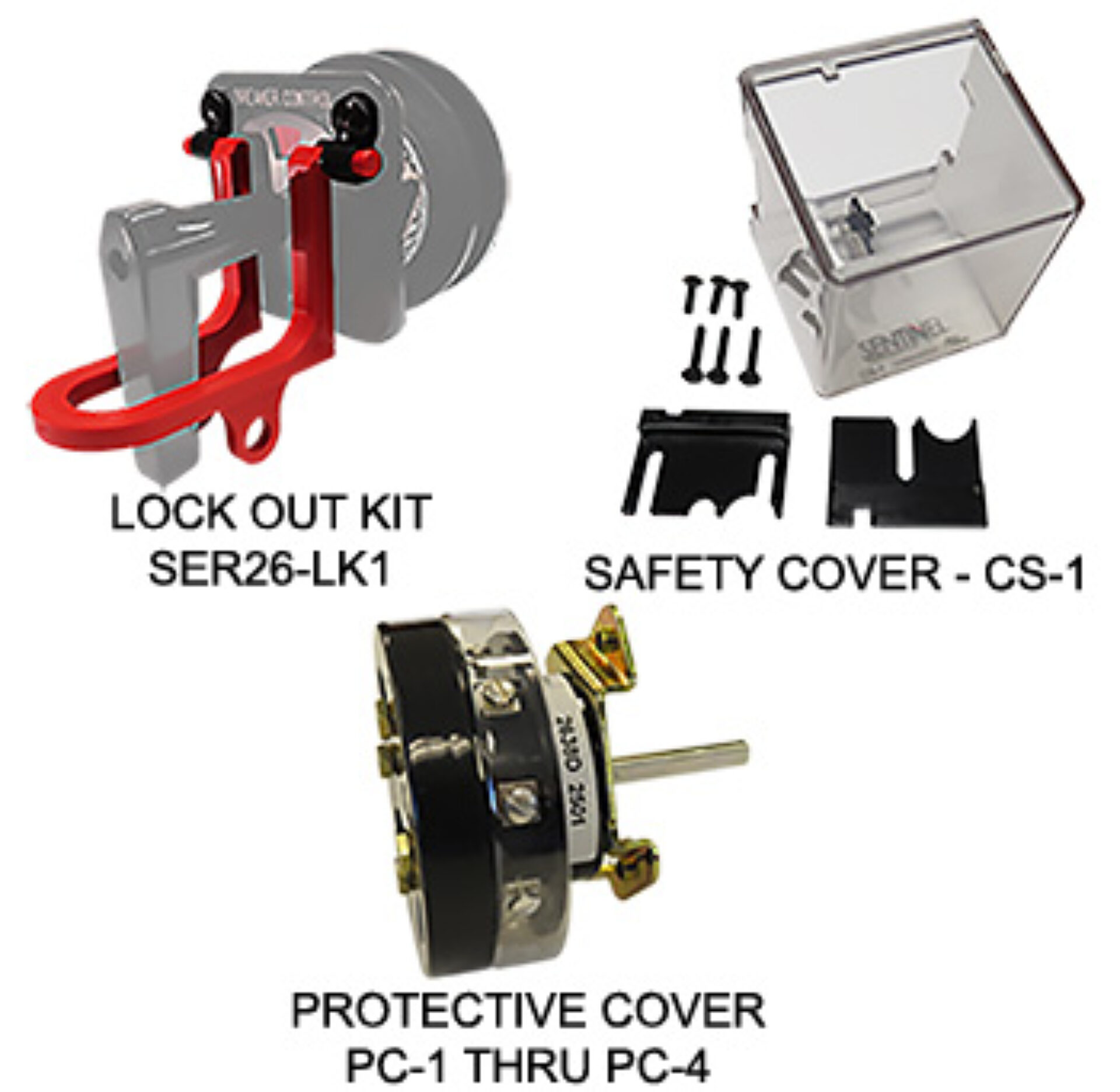 Rotary Switches - Optional Accessories