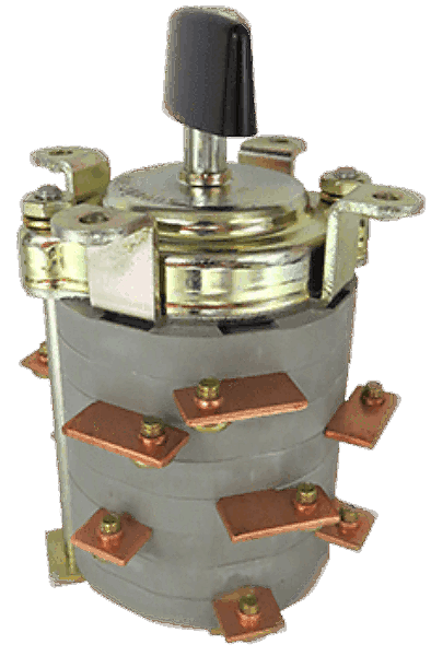 Snap Action Rotary Switch - 30 Amp
